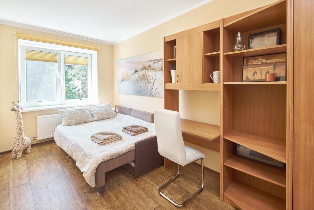 Апартаменты Comfort 3-room apartment by the wood Юрмала-20