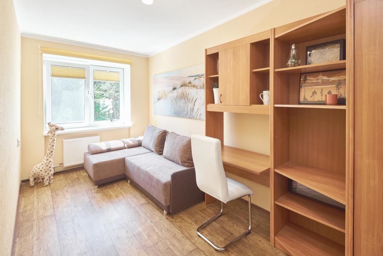 Апартаменты Comfort 3-room apartment by the wood Юрмала-24